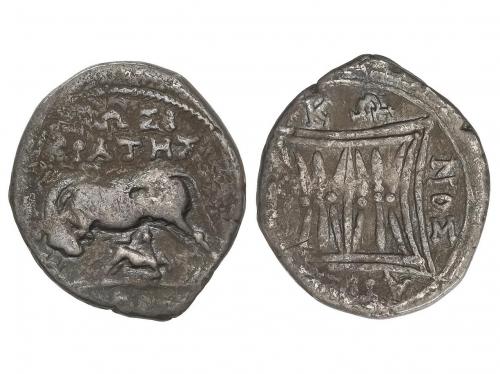 MONEDAS GRIEGAS. Dracma. Siglo III-II a.C. APOLONIA. ILIRIA.