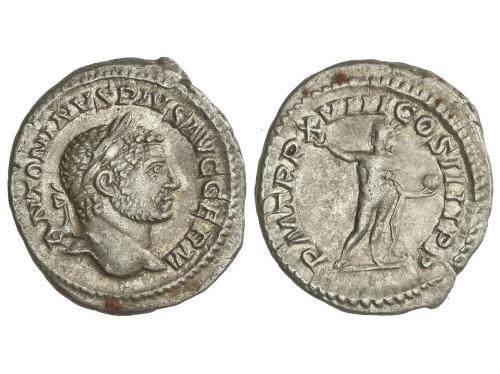 IMPERIO ROMANO. Denario. 215 d.C. CARACALLA. Anv.: ANTONINVS