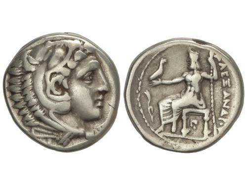 MONEDAS GRIEGAS. Tetradracma. 317-305 a.C. CASANDRO. REYES D