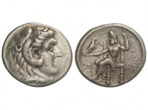 MONEDAS GRIEGAS. Tetradracma. 336-323 a.C. ALEJANDRO III. RE