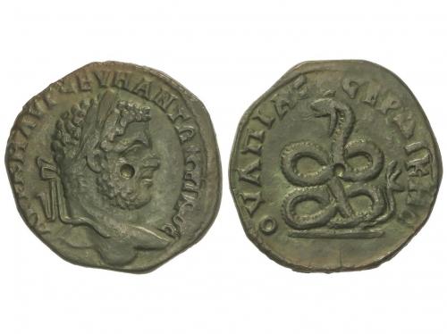 IMPERIO ROMANO. AE 29. 198-217 d.C. CARACALLA. TRACIA. SERDI