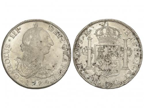 CARLOS III. 8 Reales. 1774. MÉXICO. F.M. 26,73 grs. (Limpiad