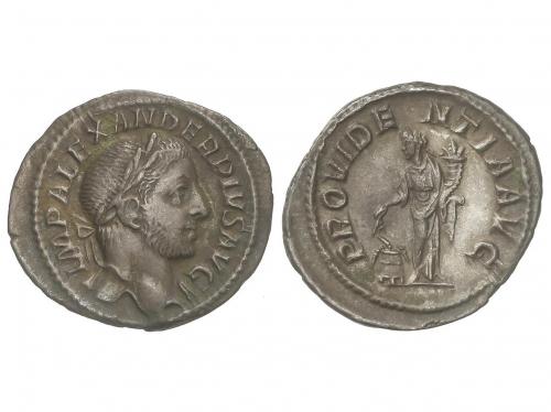 IMPERIO ROMANO. Denario. 231-235 d.C. ALEJANDRO SEVERO. Anv.