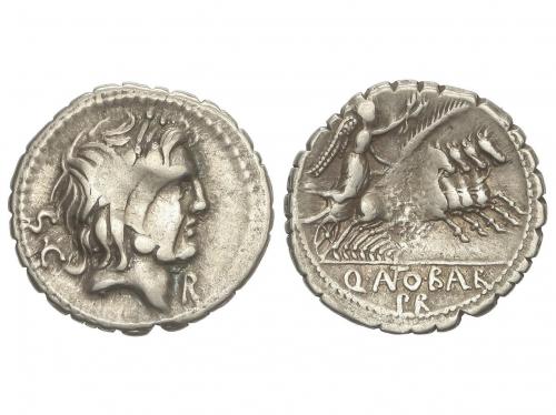 REPÚBLICA ROMANA. Denario. 83-82 a.C. ANTONIA. Q. Antonius B