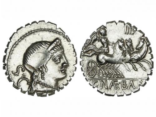 REPÚBLICA ROMANA. Denario. 79 a.C. NAEVIA. C. Naevius Balbu