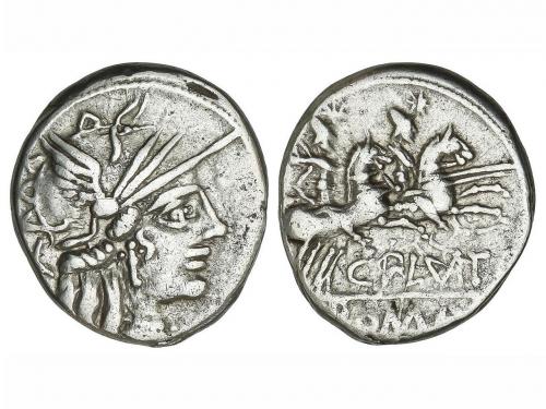 REPÚBLICA ROMANA. Denario. 121 a.C. PLUTIA. C. Plutius. Anv