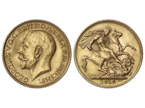 GRAN BRETAÑA. Sovereign. 1915. GEORGE V. 7,91 grs. AU (917).