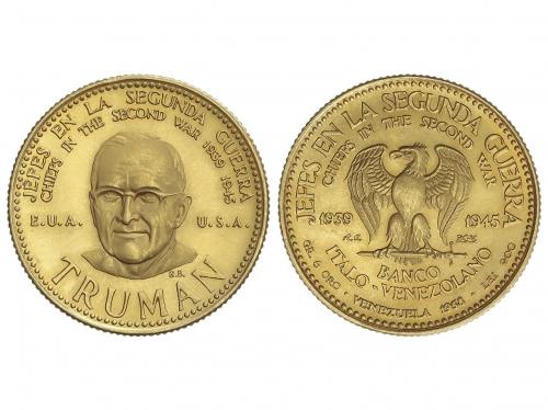 MEDALLAS EXTRANJERAS. Medalla Truman. 1958. VENEZUELA. BANCO